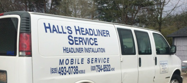 Hall's Mobile Headliner Service Repair